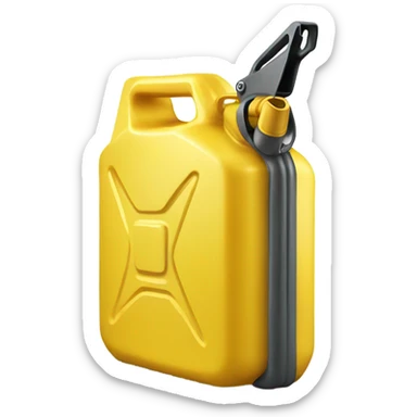 yellow jerry can sticker