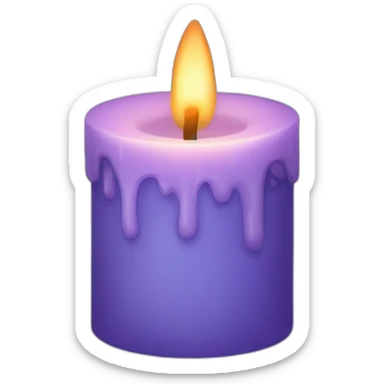 candle sticker