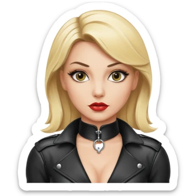  Dominatrix blonde sticker
