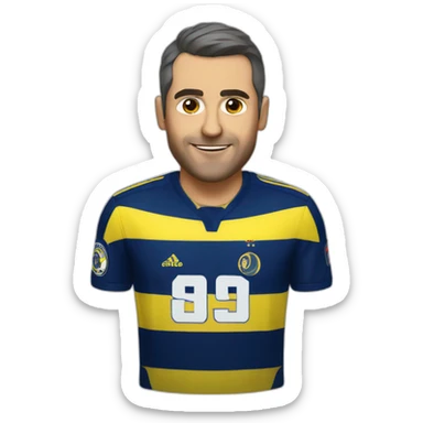 fenerbahce fan sticker