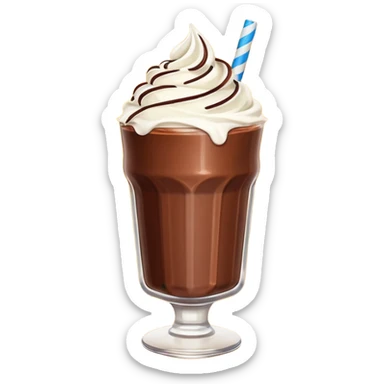 smoothiee chocolate sticker