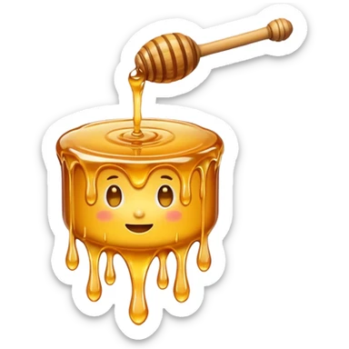 a honey dmoji sticker