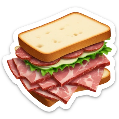 sandwich salami sticker