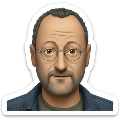 Jean reno sticker