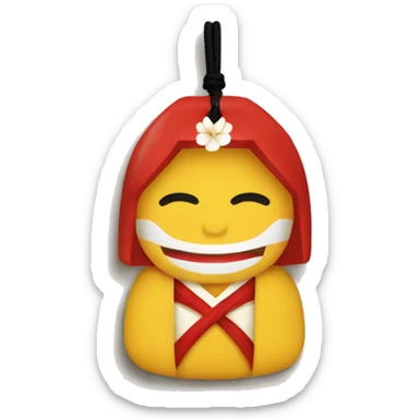 japanese shinto omamori charm sticker