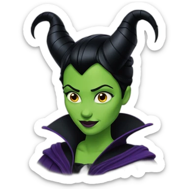 Malificent sticker