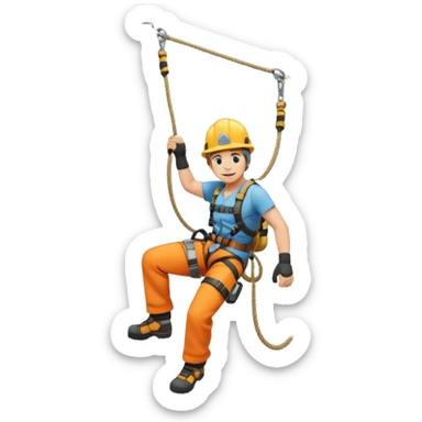 rope access sticker