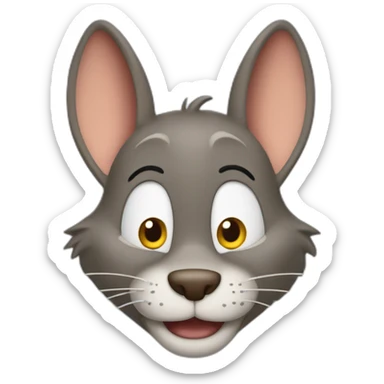 tom from tom and jerry sticker