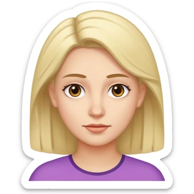 Trans fem Caucasian  sticker