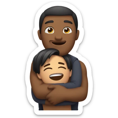 Hug sticker