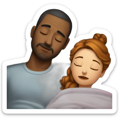UNA PAREJA DURMIENDO sticker