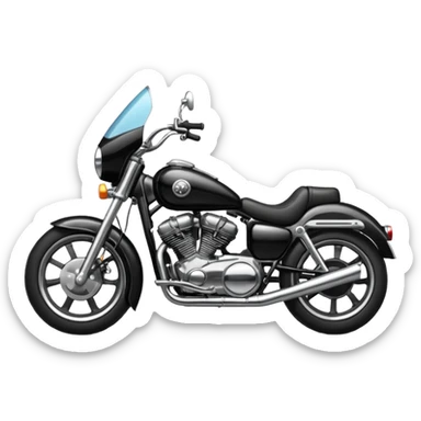 Motorcycle sticker