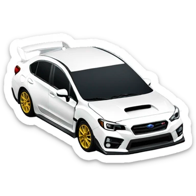 Subaru sti sticker