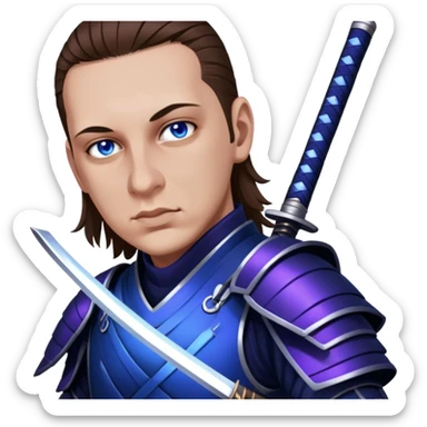 Mystic Samurai sticker