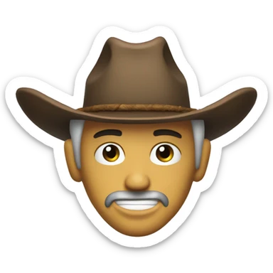 Make a cowboy funny for twitch.tv/kowboy2p , with horror motive sticker
