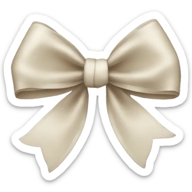 Bow sticker