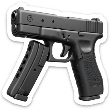 Glock G22 gen 4 (Black) sticker