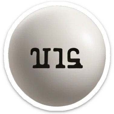 Two balls with the Washington monument sticking out  sticker