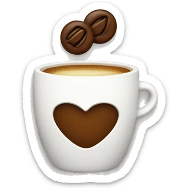 Coffee sticker