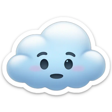 cute cloud that is sorry it doesn't have what you were looking for sticker
