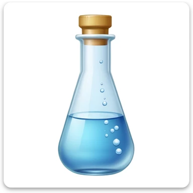 Create hd image of the glass vial contains the water and NMP solvent with boron, MoS2 and WS2 powders in it

 sticker