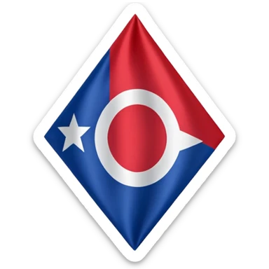 The Flag Of Ohio sticker