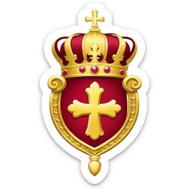 Archibishop's emblem sticker