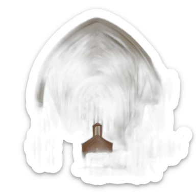Évêque eglise sticker