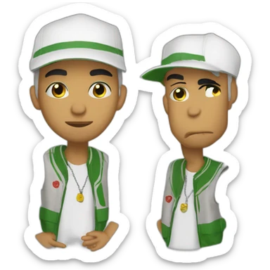 Didin canon 16 (the algerian rapper) sticker