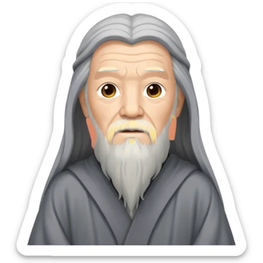 chinese gandalf sticker