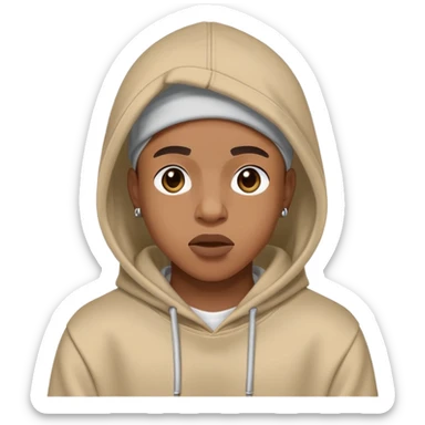 Karrahbooo rapping sticker