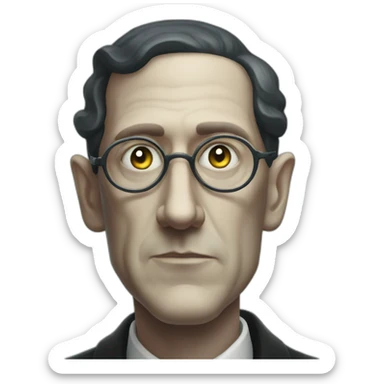 hp lovecraft sticker
