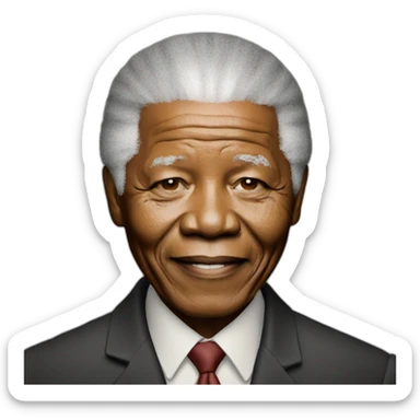 Nelson Mandela sticker