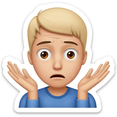 Confused as fuck sticker