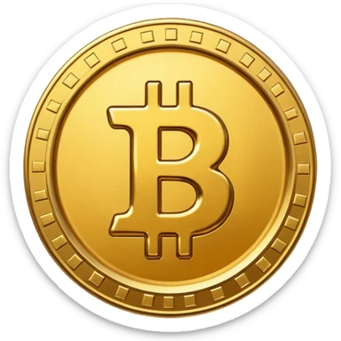 Creat a bitcoin emoji using official bitcoin logo  sticker