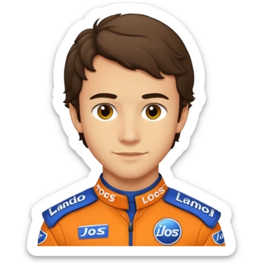 Lando Norris sticker