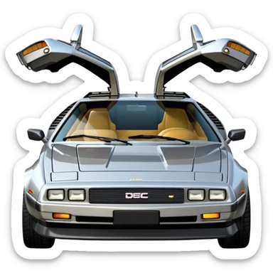 DeLorean DMC-12 sticker
