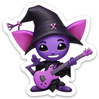 Purple kuromi  sticker