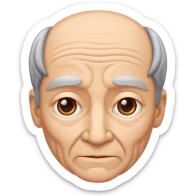 forehead wrinkles sticker