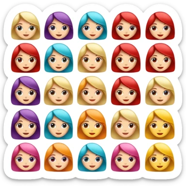 Stickers para mujeres 
 sticker