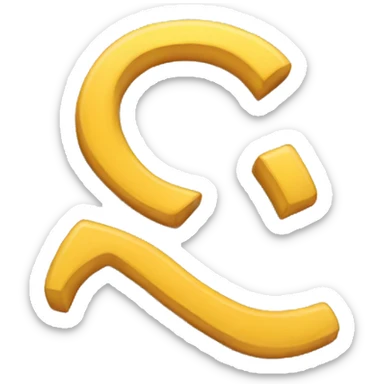 letter V and S sticker