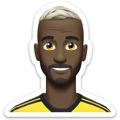 talisca go to again beşiktaş. hair clore yelow sticker