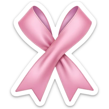 lazo rosa paster sticker