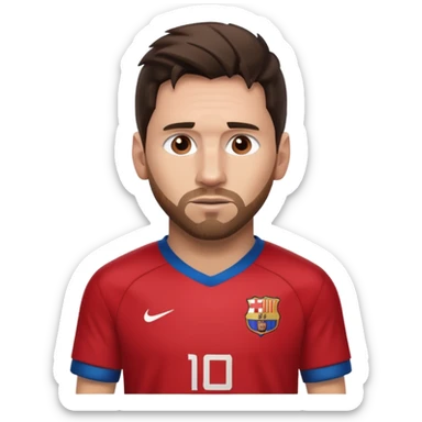 Messi forma sticker
