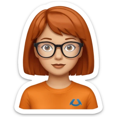 Velma Dinkley as an Amazon Associate sticker