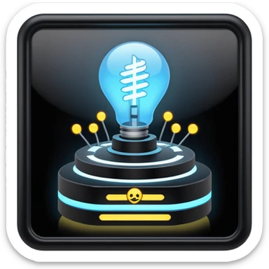 ⚡🌀 Welcome to the Content Reactor: a high-tech, energy-powered hub for your boldest ideas and creative content! sticker