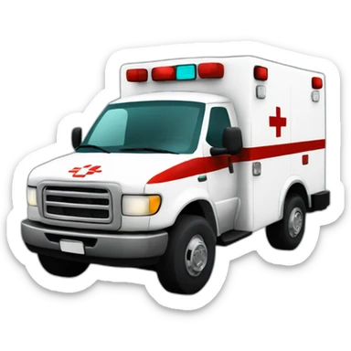 ambulance sticker