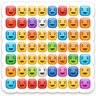 Create a realistic emoji of multiple languages flying around  sticker