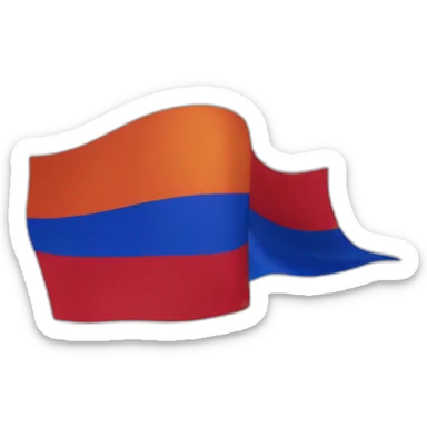 Armenian flag melabger to that of Morocco sticker