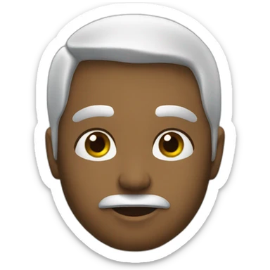 Pitufina con anteojos sticker